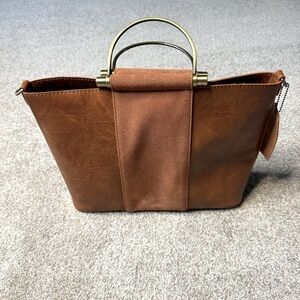 Guang Tong leather handbag
